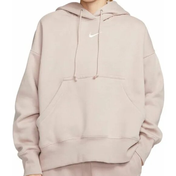 Nike Phoenix oversized hoodie & high waisted jogger sweatpants - diffused taupe - Picture 1 of 9